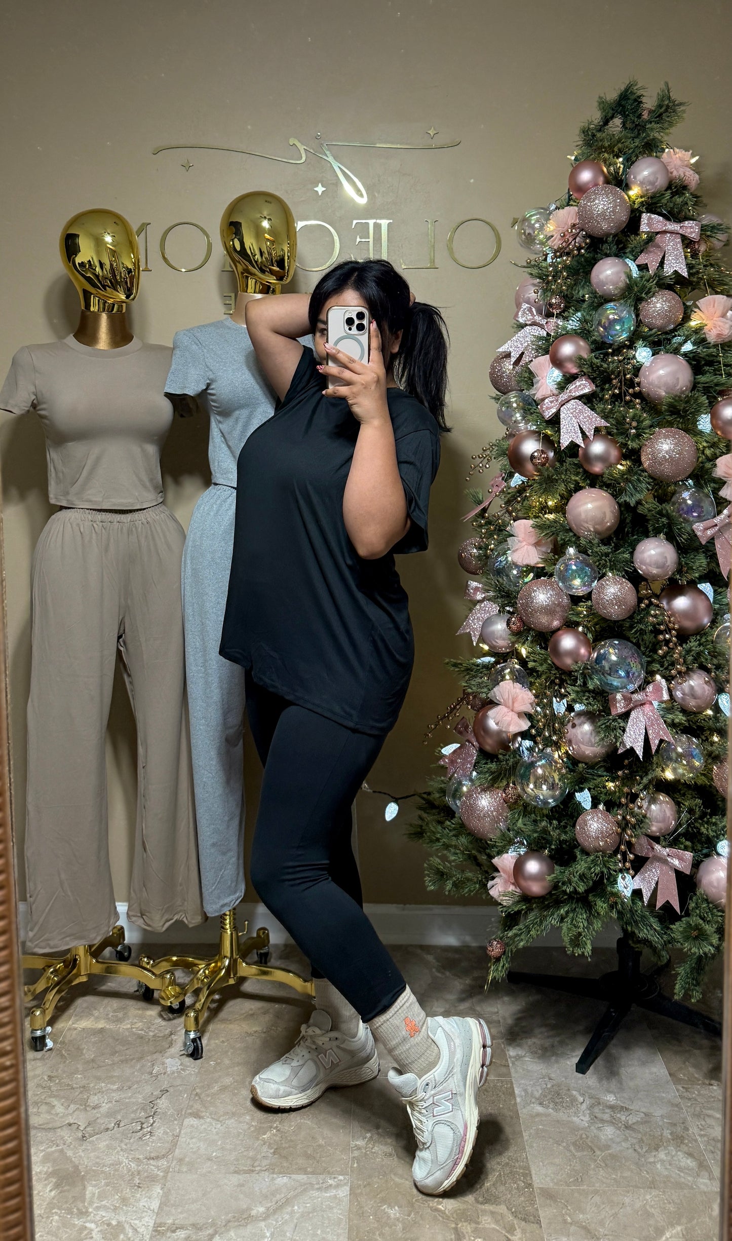 Oversized T-shirt & Leggings Set