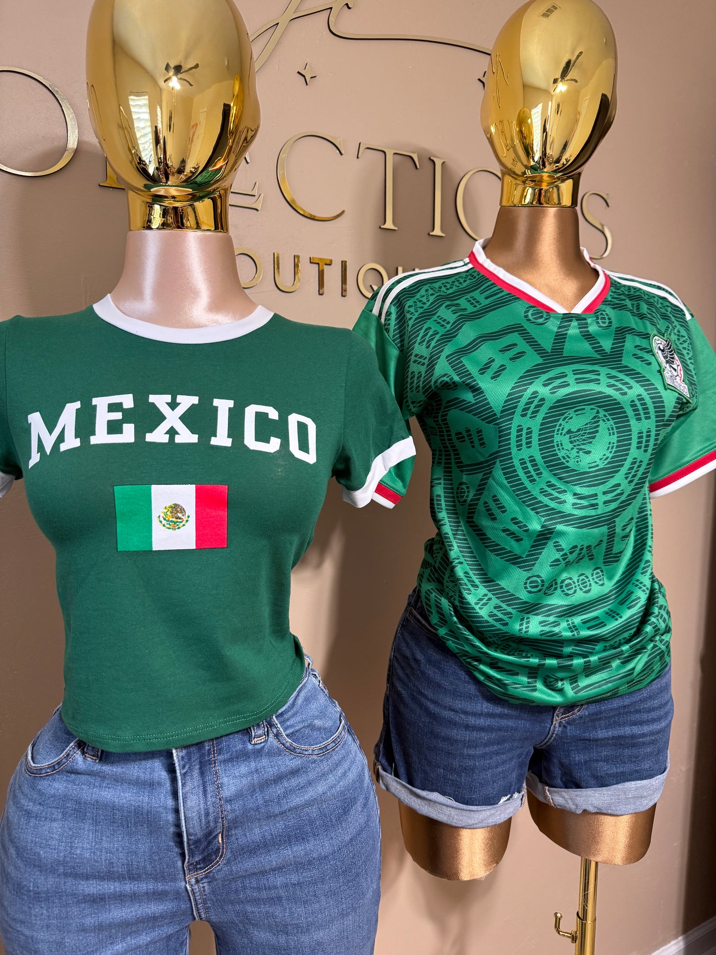 México Mid Crop Top