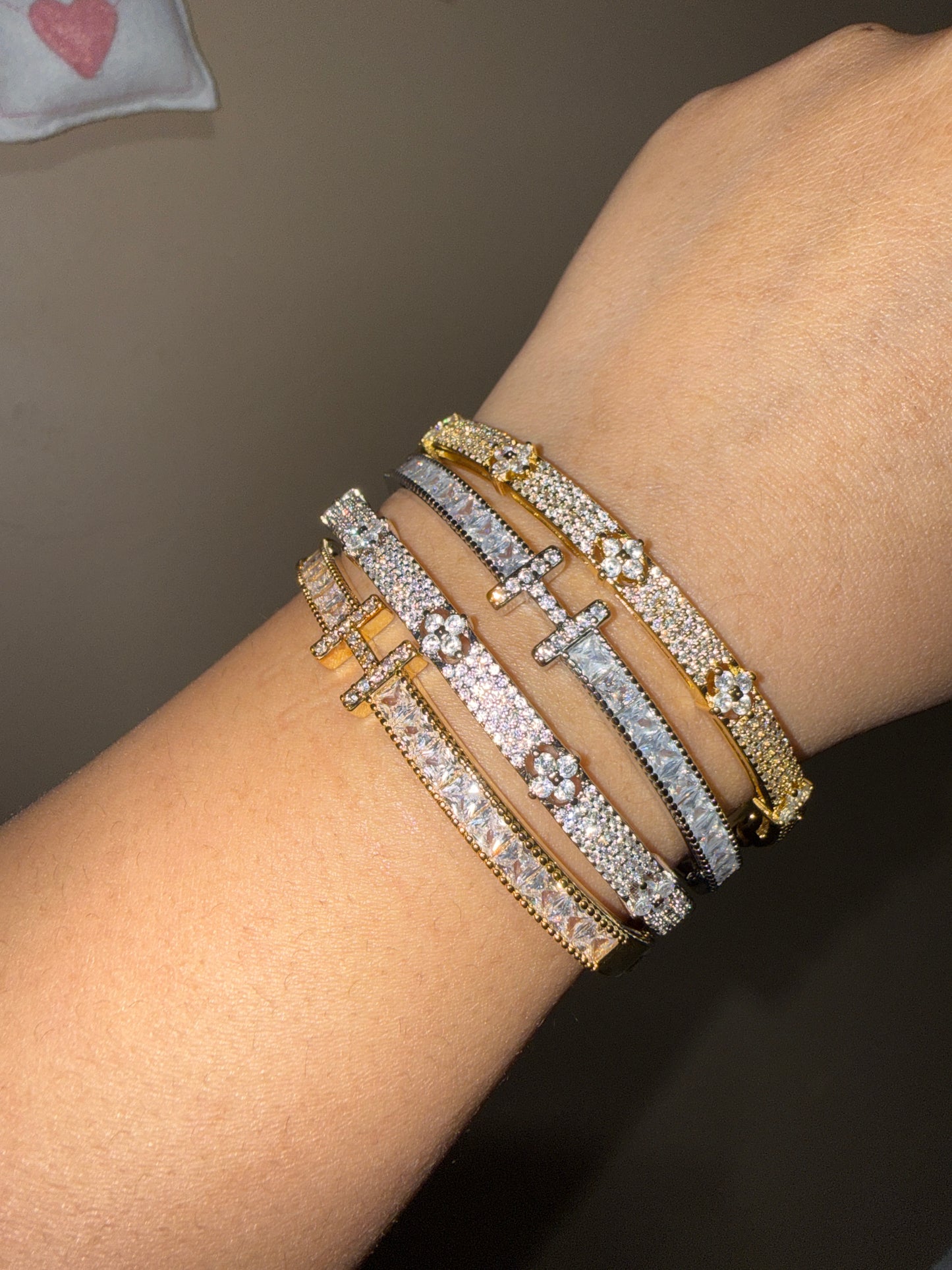 H- Diamond Bangle