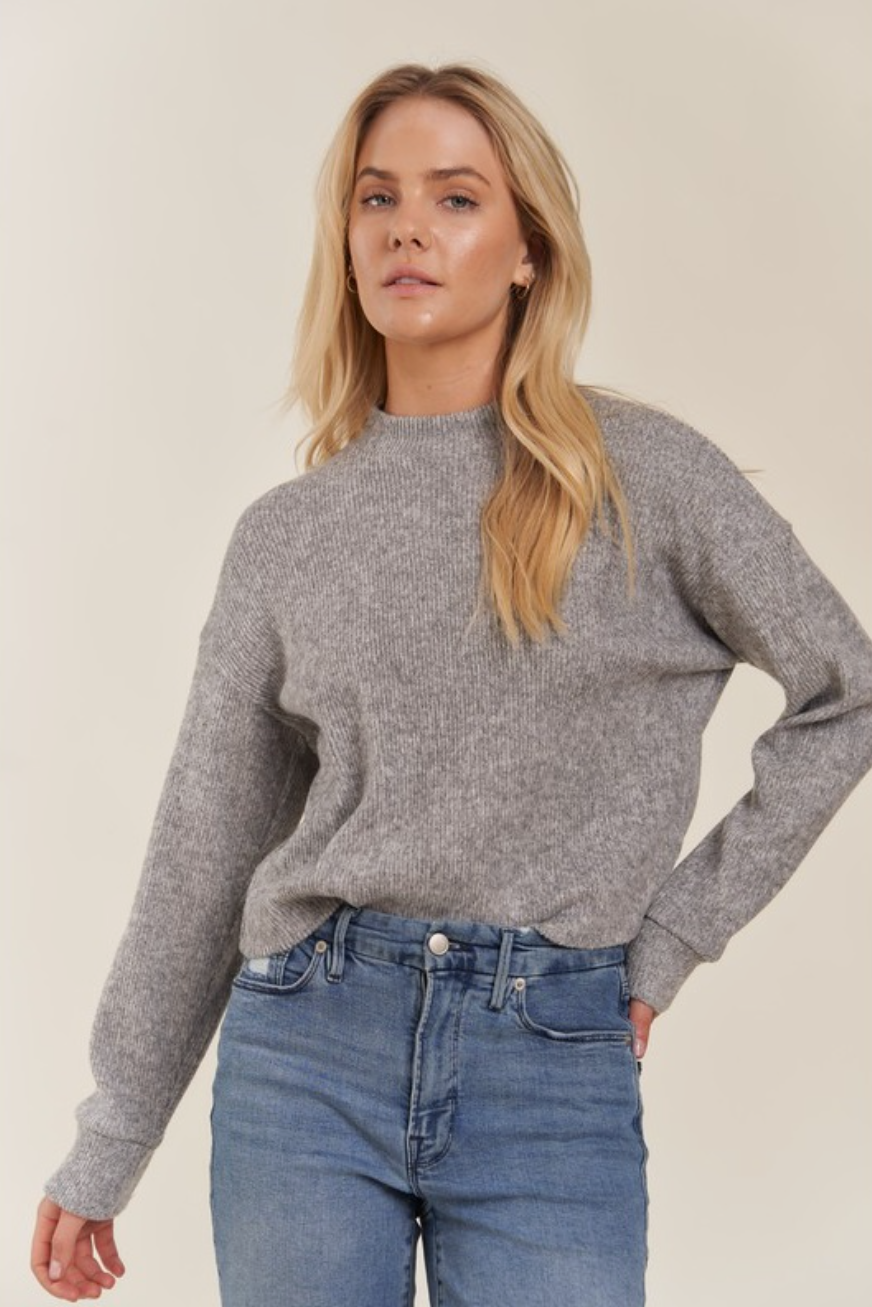 Mock Neck Sweater