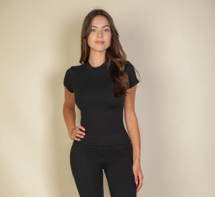 Short Sleeve Round Neck T-Shirt