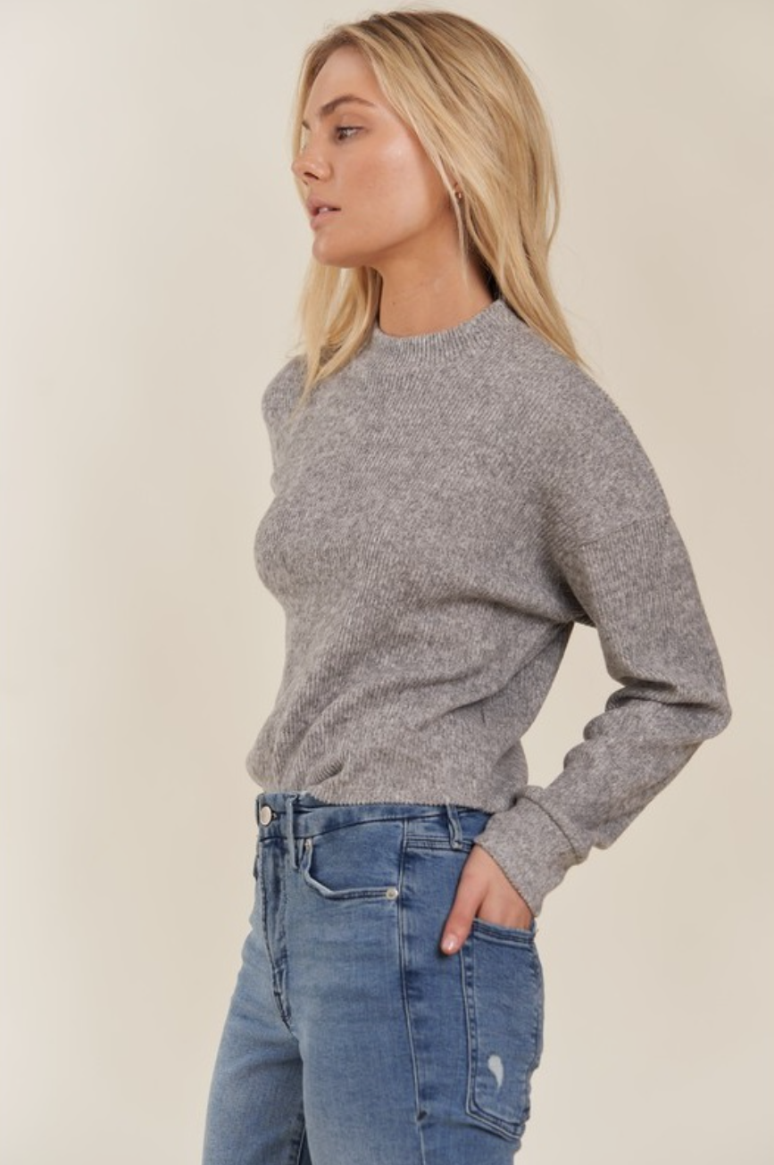 Mock Neck Sweater