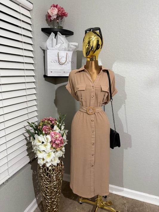 Brown Summer Dress